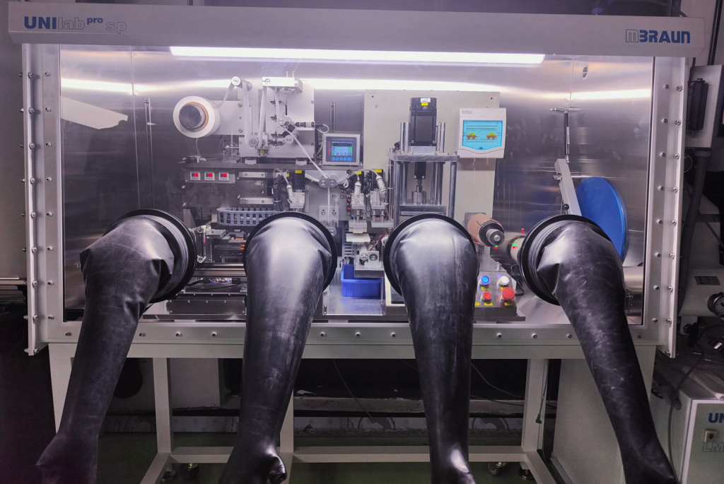 all solid state battery stacking machine