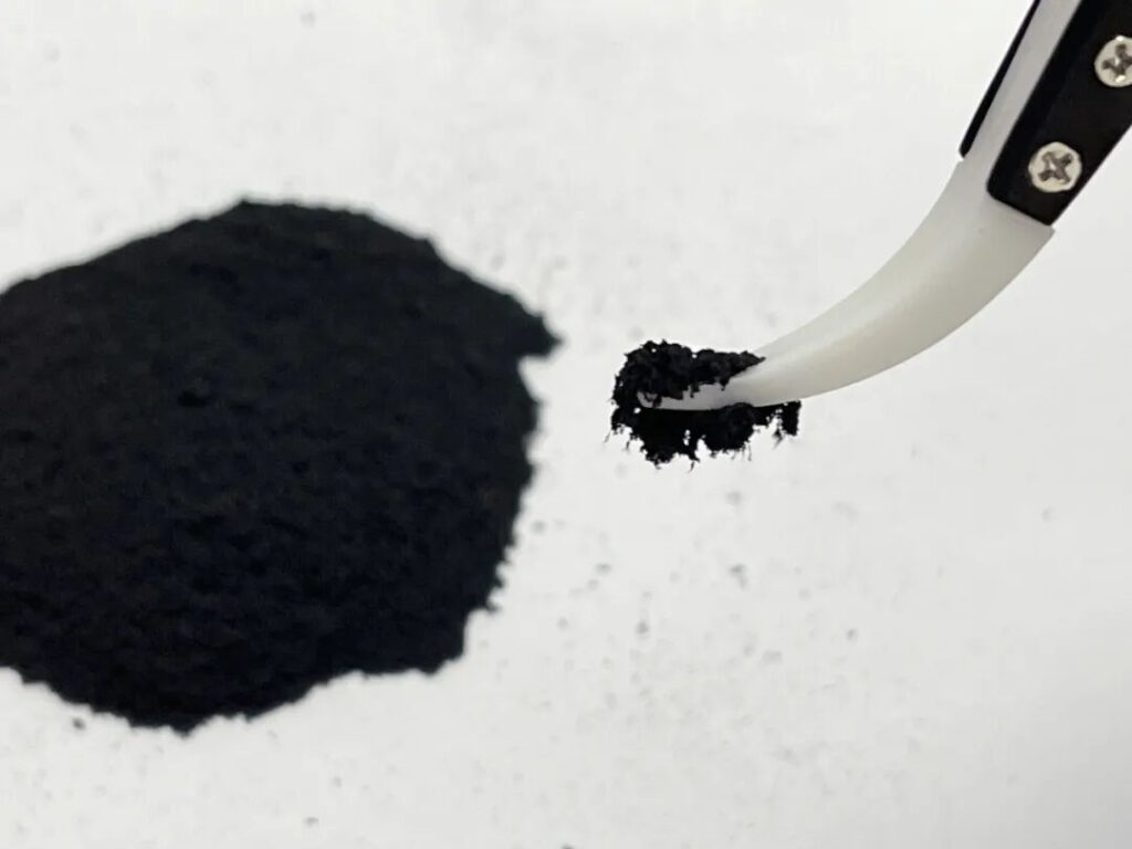 dry electrode material fibrous powder mixing